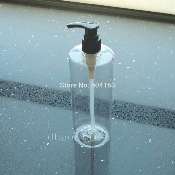 

wholesale- 5 pcs 500ml empty bottle jar 16.7 oz liquid soap dispenser can cream lotion containers