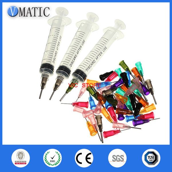 VMATIC SMT-Lötpasten-Klebstoff-Kleber-Flüssigkeitsspender-Kits, Packung mit Dosierspritze und Nadeln