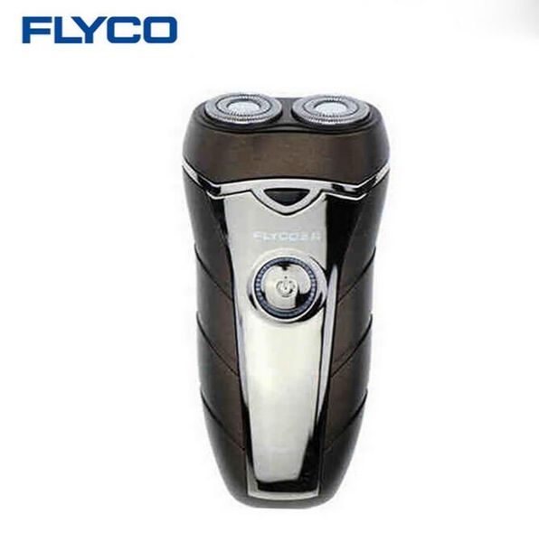 

flyco professional men's shaver with beard knife rechargeable 2 floating heads shaver automatic voltage barbeador eletrico fs877