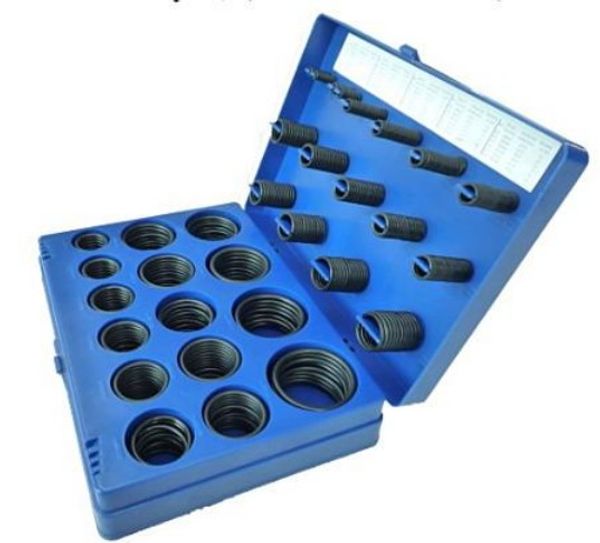 

new tool 382pcs assorted o ring rubber seal assortment set kit garage plumbing t03008