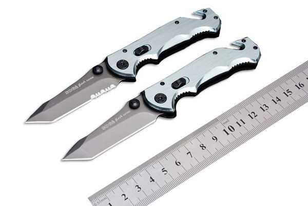 

SOG Folding Tactical Knife Tanto Point Serrated Plain Edge Rescue Tool Folding Keychain EDC Pocket Gift Knives 2 Style B229L