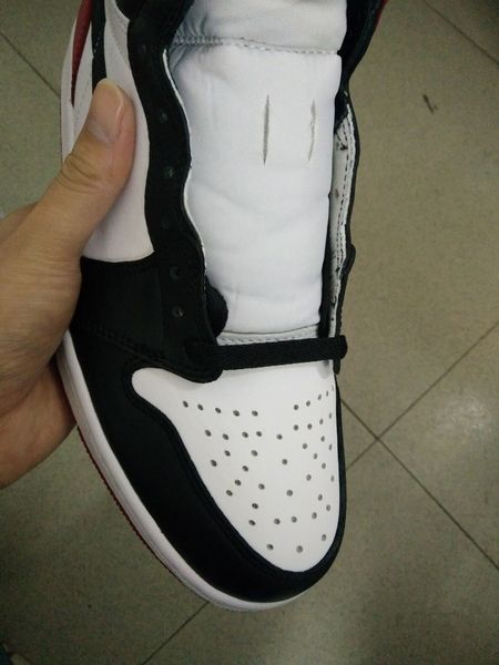 

basketball shoes black toe 2016 555088-125 men athletic shoes retail wholesale