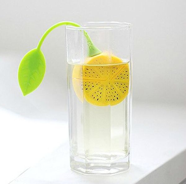 Creativo limone infusore tè in silicone gadget da cucina G1143