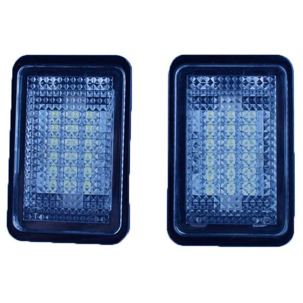 

2pcs led license plate lamp 18 smd 3528 for benz glk x204