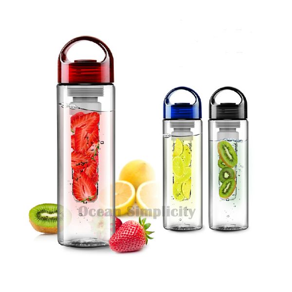 

2020 new fruit infuser water bottle (multiple colors) bpa-fruit infusion sports bottle tritan water bottle