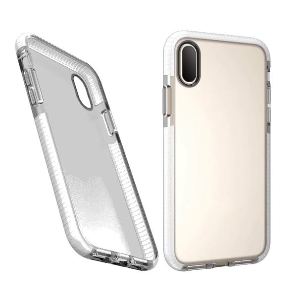 

новые мягкие tpu прозрачные прозрачные чехлы для iphone x 8 8p анти-ударопрочный мобильный телефон защитный чехол с opp сумки