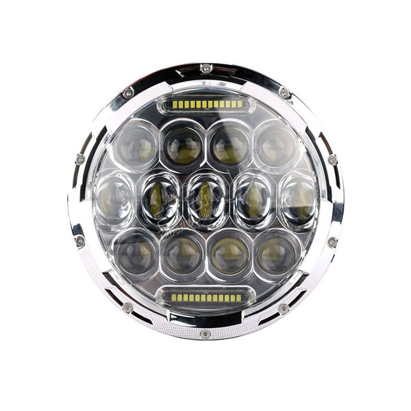 

4pairs 75w round 7" led sealed headlight for motorcycle wrangler rubicon suv polaris powersports vehicles