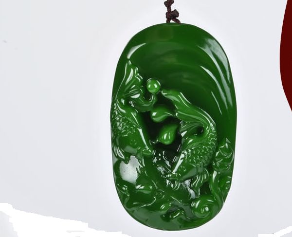 

manual sculpture jasper pisces lotus (oval). hand a pendant, Silver