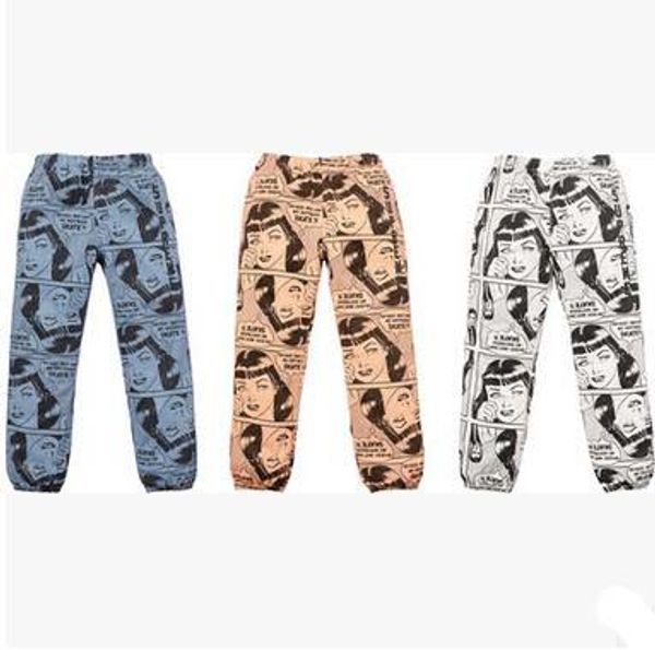 

Популярные Logo Всесоюзной мультфильм дизайн Printing Мужские повседневные брюки студ