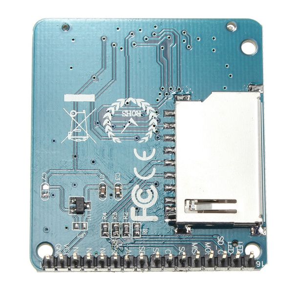 Freeshipping Nuovo 1,8 pollici 128 x 160 pixel per modulo display LCD TFT Arduino Breakout SPI ST7735S Scheda demo elettronica intelligente