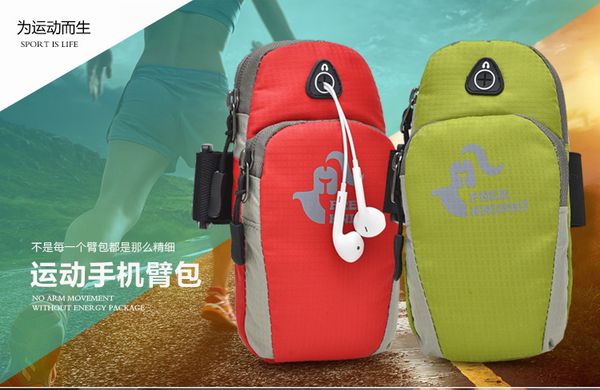 

wholesale- lightweight waterproof nylon fitness men women outdoor sports equipment jogging running bag run arms package running accessories