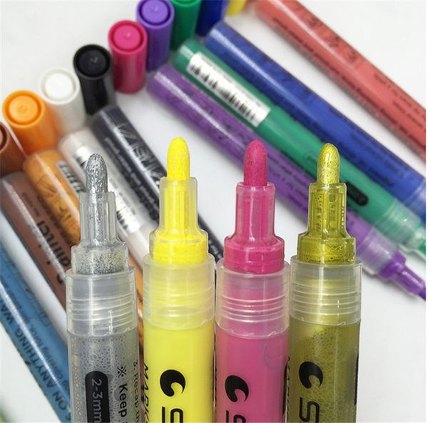 

Sta acrylic marker pen painter water ba ed marker pen pigment ink water color pencil paint marker 14 color 2017