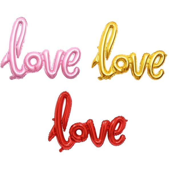 Acheter 108 64 Cm Amour Alphabet Aluminium Feuille Balloon Fete D Anniversaire De Mariage Decoration Rouge Rose Or Argent Feuille Balloon Grande Lettre Mylar Ballons De 1 77 Du Jingo Dhgate Com