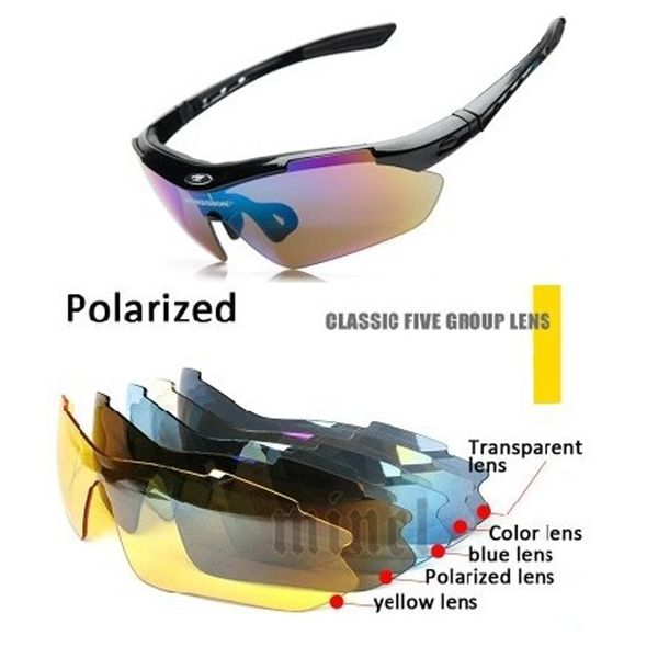 

wholesale- 2017 fashion eyewear polarized sunglasses men women gafas de sol driving uv400 windproof sun glasses 5 lenses uv400, White;black