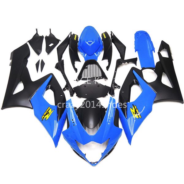 

5 gifts new abs motorcycle fairing kits 100% fit for suzuki gsxr1000 k5 2005-2006 gsxr 1000 k5 05-06 nice black and blue nice 179