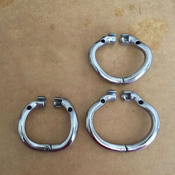 

36mm/40mm/45mm/50mm snap cage steel stainless chastity male metal ring chastity devices 4 ring choosing sizes for desig dqnnt