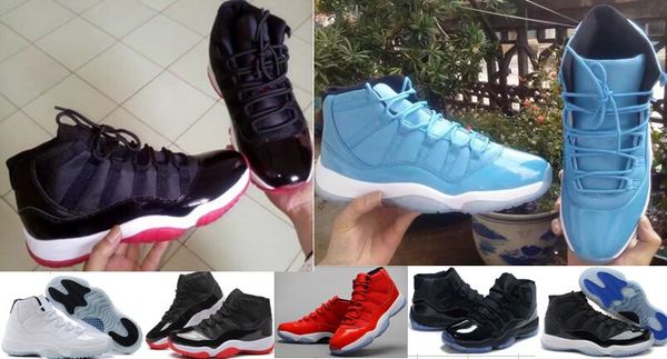 

Wholesale Gamma Blue 11s Basketball Shoes Bred Legend Blue Concord Space Jam 11 Sports Shoes Women Men Chicago Gym Red Sneakers 4-7-9-10- 12