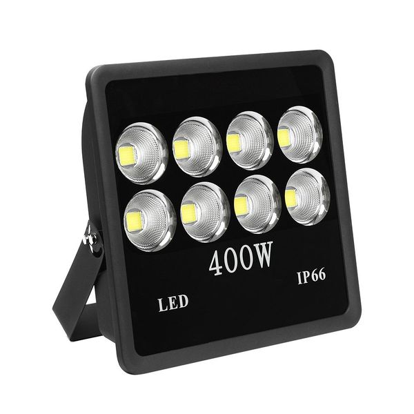 400 Watt Super Bright Outdoor High Power Led Flood Light With Fixture Daylight White Ip66 Waterproof 35000lum 85v 265v Ac