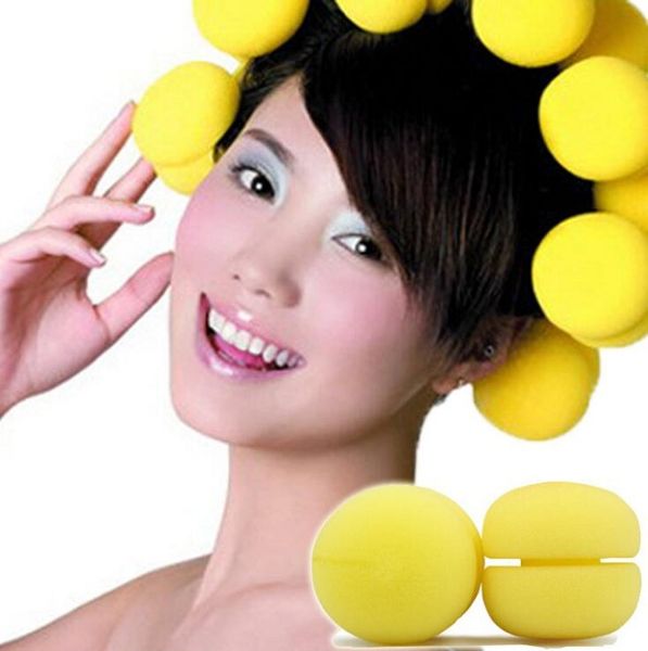 

hair curler roll roller soft sponge twist hair care styling stick roller diy tools harmless health safe cake for women lady girls