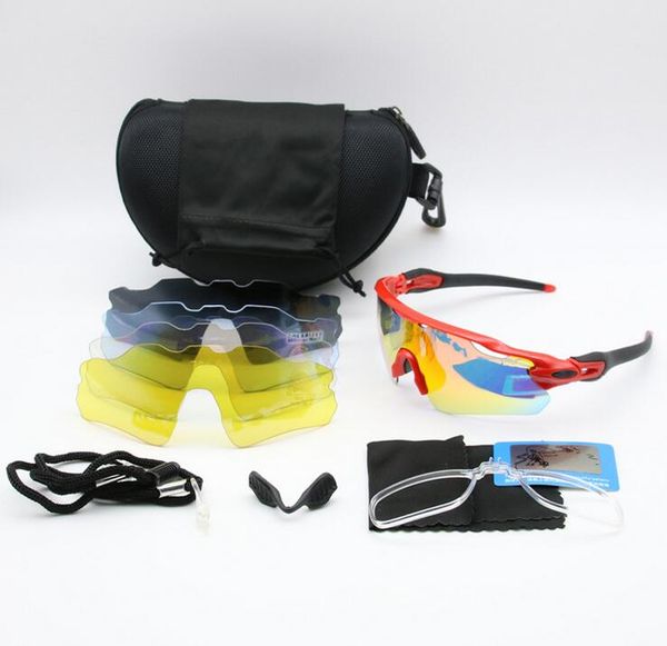 

5 fashion ev sun radar cycling eyewear men glasses sports sunglasses outdoor lens/set cycling glasses eyewear bxxkm, White;black