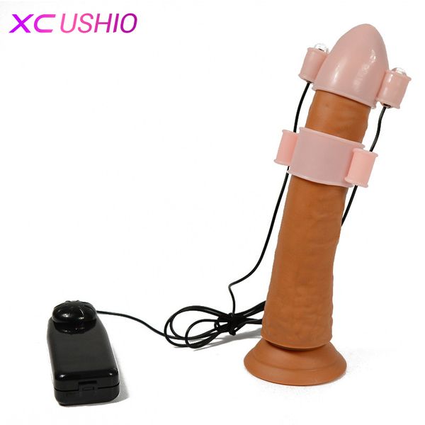 massaggiatore sessuale massaggiatore sessualemassaggiatore sessualeMasturbatore maschile Glande Stimolazione del pene Pene Dildo Massaggiatore Vibratore Giocattoli del sesso per gli uomini Doppio motore Maniche del pene 0701