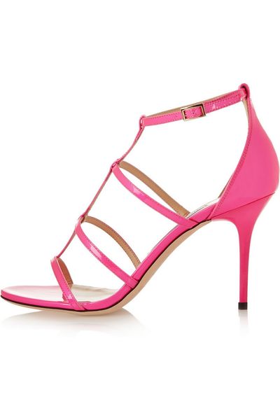 

zandina ladies handmade fashion open toe ankle strap summer spring high heel party sandals shoes pink k386, Black