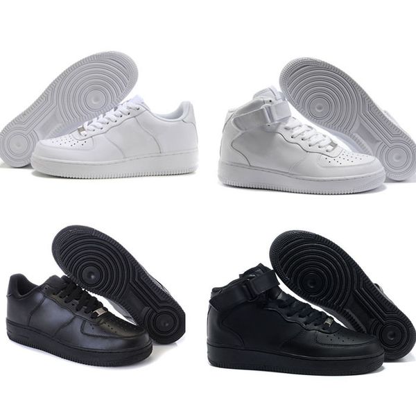 

new classical men women running shoes for 1 one trainers sports skateboarding shoes white black sneakers eur 36-46