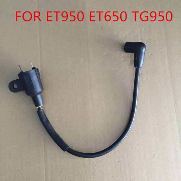 

et950 et650 ignition coil for generator tg950 650 w 950 w 1000 w 1kw 2 stroke 1e45 generator spare parts