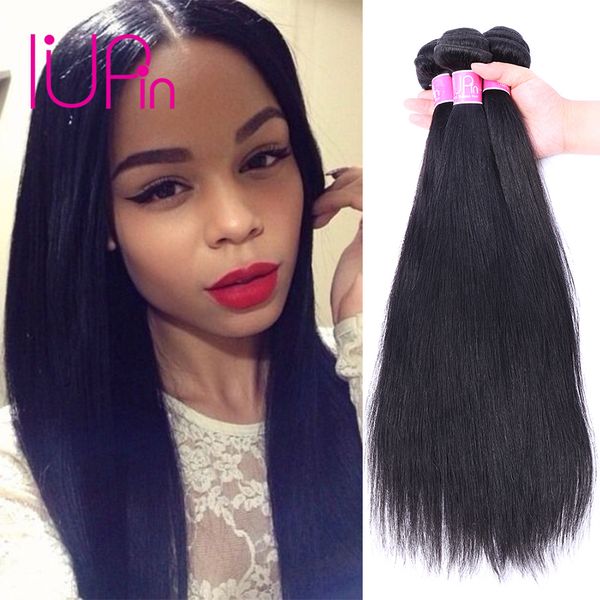 Iupin Company Brazilian Straight Virgin Hair 4 Bundles Deals