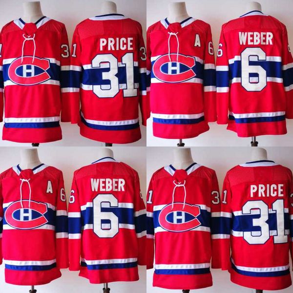 

2017-2018 Season 31 Carey Price 6 Shea Weber Montreal Canadiens Hockey Jerseys Stitched New Jersey Free Shipping