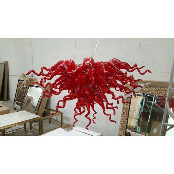 

Longree price excellent quality red blown gla chandelier led light modern hand blown murano gla cry tal chandelier