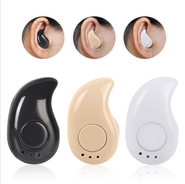

2017 Mini Wireless Headphones S530 V4.1Bluetooth Наушники Stealth Спортивная гарнитура Ear-Hook Earpiece с микрофо