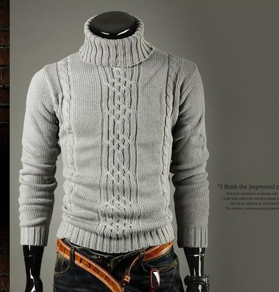 

men pullover men brand turtleneck winter pull homme wool sweater men plus size patterns mens sweaters, White;black