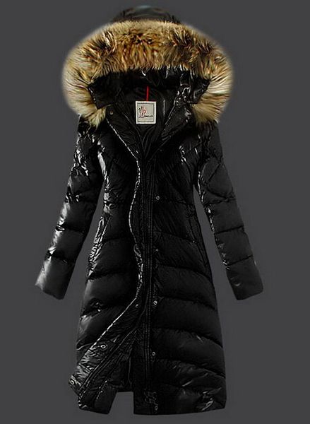 

Зима долго вниз пальто с меховым воротником енота теплый толстый утка вниз крест-