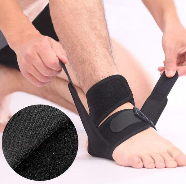 

wholesale- adjustable sports elastic ankle support breathable ankle brace wrap pad foot protection football basketball kneepad