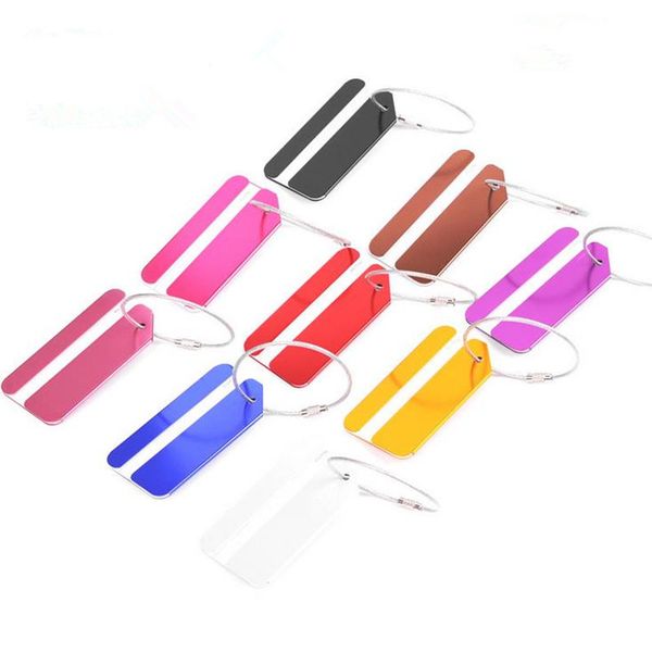 

auxiliary materials tag for travel luggage suitcase name address label fast shipping