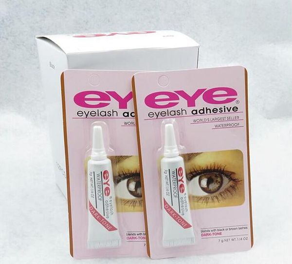 

Wholesale Factory Direct 100pcs/lot DUO Water-proof Eyelash Adhesives (glue) 9G White/BlacK Make Up Tools Professional DHL Free Shipping