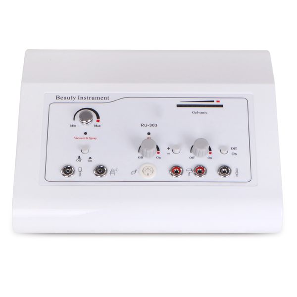 

portable 4in1 high frequency wrinkle remove galvanic vacuum spray deep cleansing facial massager anti-aging beauty machine for sale