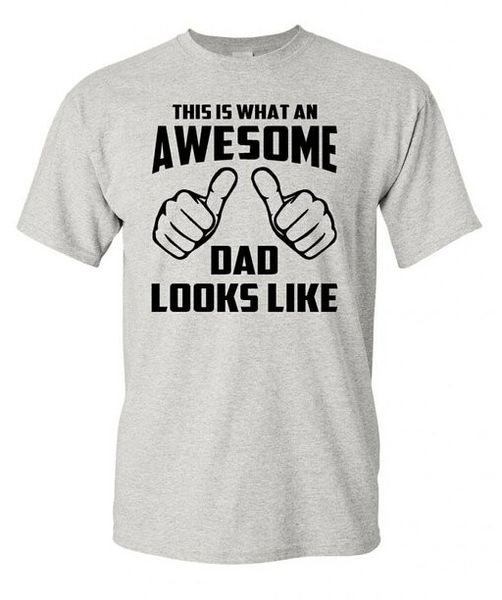 

2020 awesome looks is like t an fashion short what shirt new dad arrival this men novelty shirt mens cotton tee sleeve wjvwr, Black