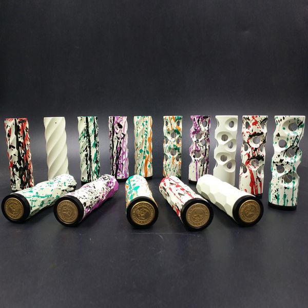 

Best AV Complyfe Luminous Mod E Cigarette AV Mech Mod Luminous Effects Avid Lyfe Mechanical Mod Fit 18650 Battery DHL Free