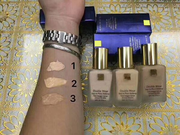 

Famous brand Double Wear Stay-in-Place Makeup Liquid Foundation Luxury Brands 30ml DHL Shipping