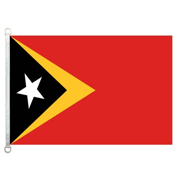 

good flag east_timor flag flags banner 3x5ft-90x150cm 100% polyester country flags, 110gsm warp knitted fabric outdoor flag