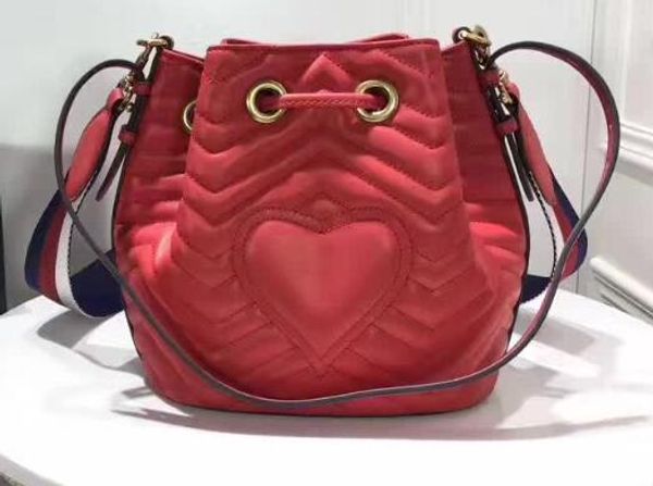 

известные женщины баррель образный сумки воловьей кожи сердца строки размер 22*21*11 см