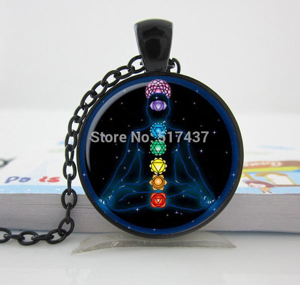 

chakra pendant silver reiki chakra pendant chakra glass stone necklace necklace