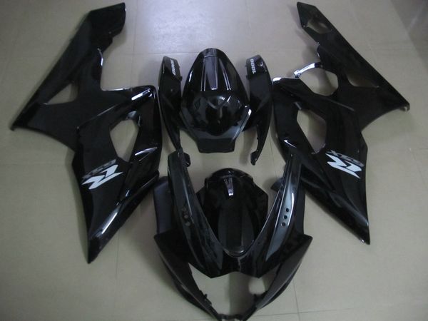 Einspritzmotorteile Verkleidungssatz für SUZUKI GSXR 1000 05 06 mattschwarze Verkleidungen GSXR1000 K5 2005 2006 TO10