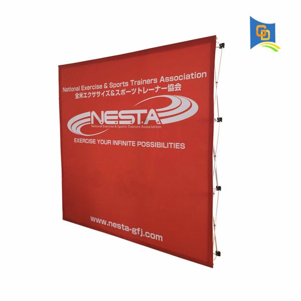 230 230cm Exhibition Booth Fabric Pop Up Display Banner Stand