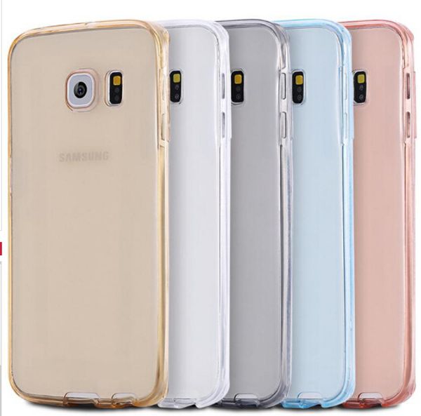 

2in1 360 градусов покрытие всего тела Кристалл Мягкий чехол ТПУ для Galaxy S10e S10 S10 + Note 9 (J4 J6 Plus A7 J8) 2018 S9 S8 Двусторонняя двойная крышка