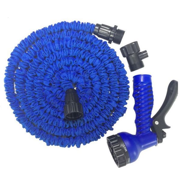 

100ft triple expandable flexible ho e garden water magic ho e with pray nozzle head gun prayer car wa hing plant watering factory price