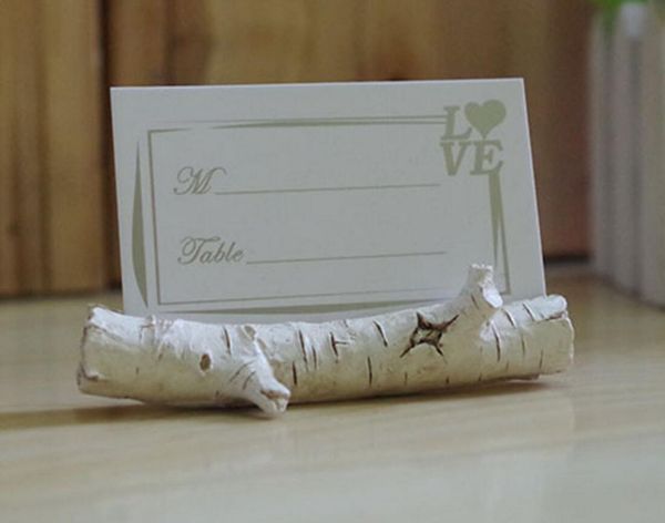 Resin Wood Branch Name Number Menu Table Place Card Holder Clip Resin Wood Branch Name Number Menu Table Place Card Holder Clip