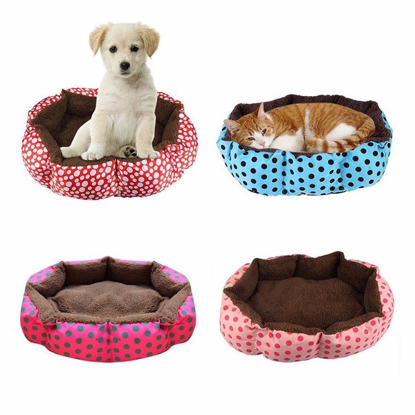 2019 Super Cute Soft Cat Bed Winter House For Warm Cotton Dog Pet Products Mini Puppy Comfortable Sofa H008 From Moigo